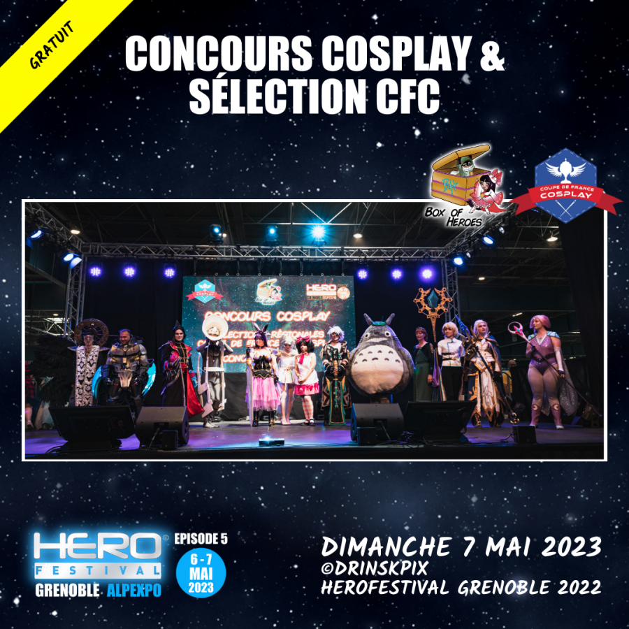 Concours Cosplay & Selection CFC