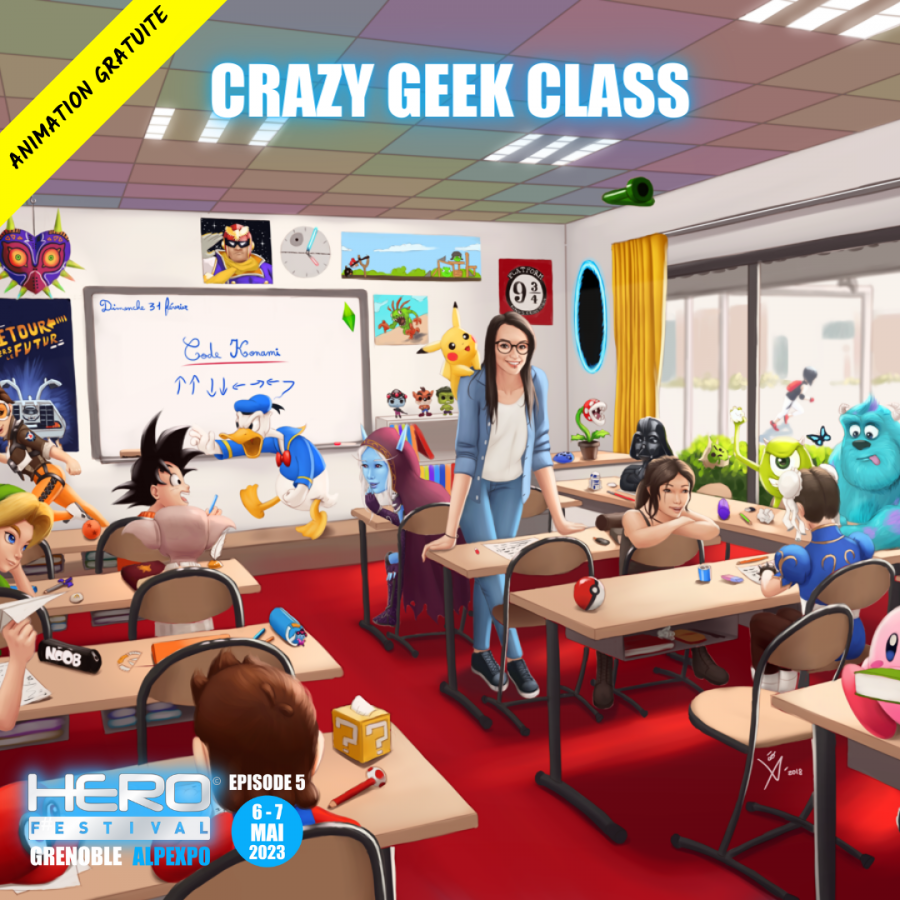 Crazy Geek Class