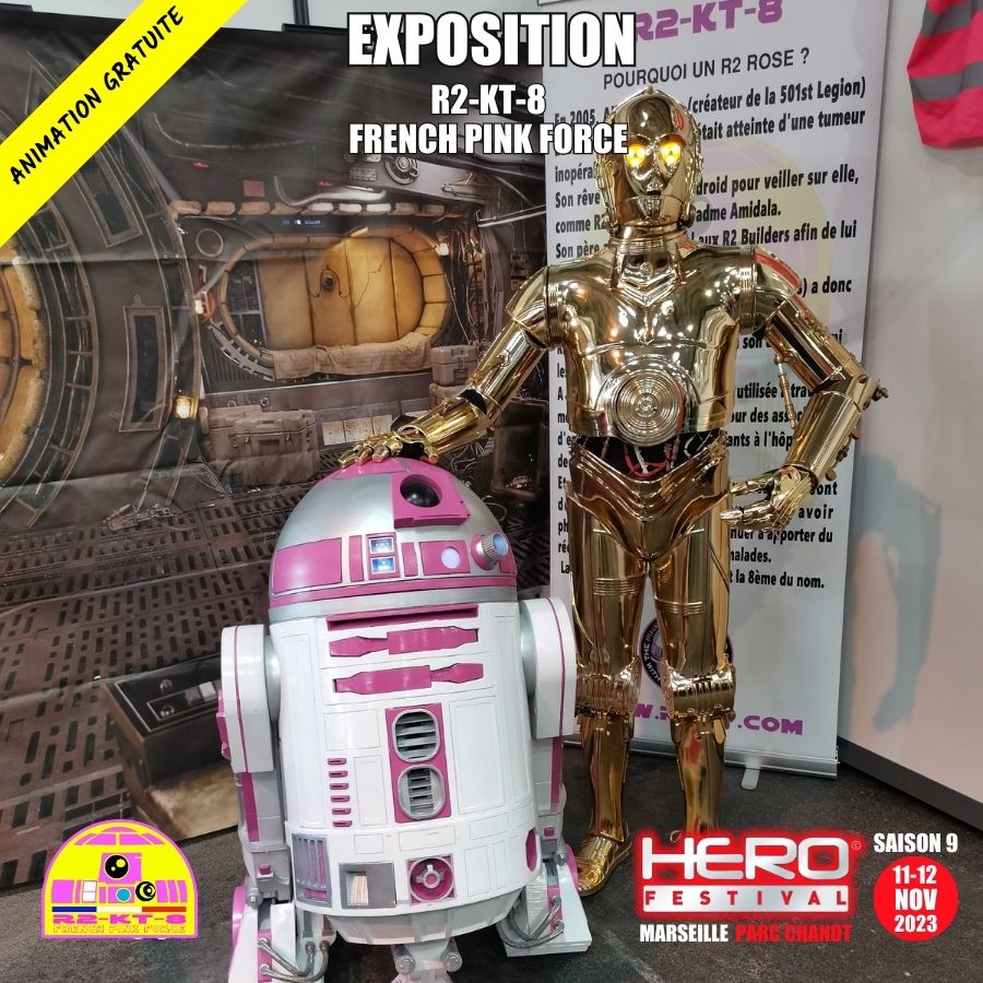 R2-KT-8 FRENCH PINK FORCE Exposition
