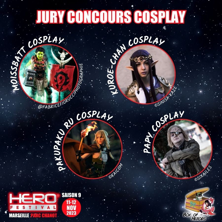 JURY CONCOURS COSPLAY