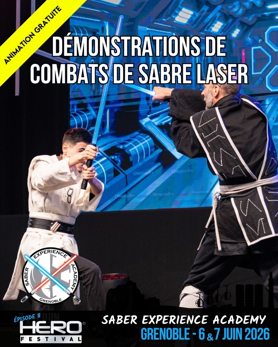 DÉMONSTRATIONS DE COMBATS DE SABRE LASER