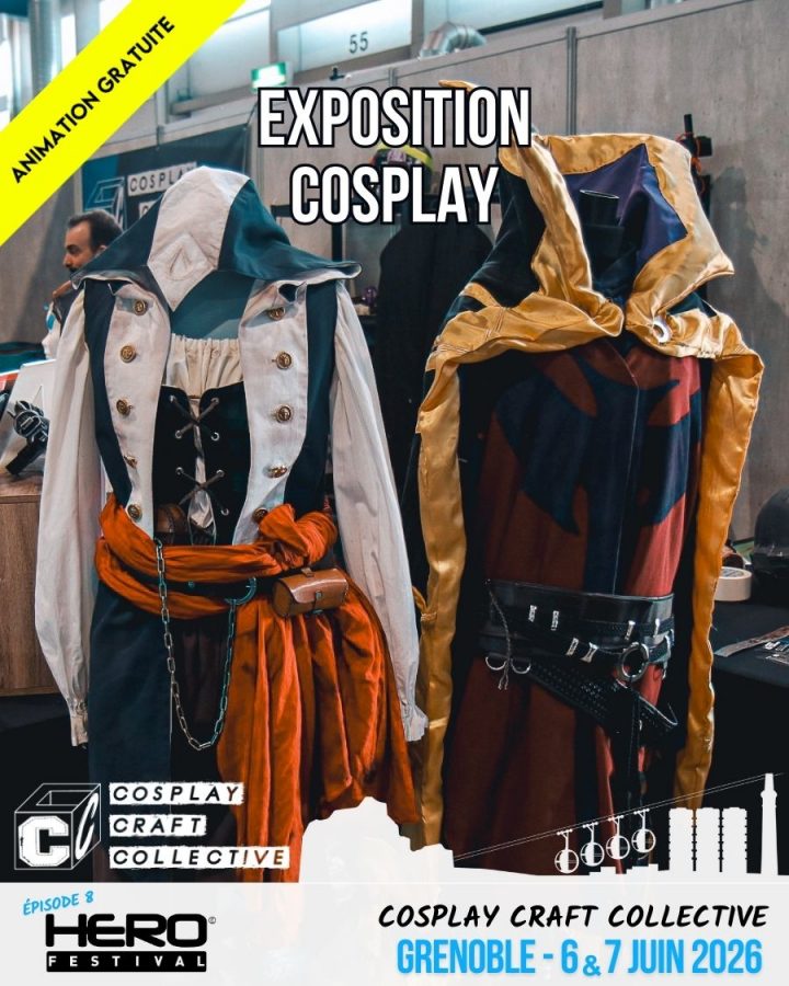 EXPOSITION COSPLAY AVEC COSPLAY CRAFT COLLECTIVE