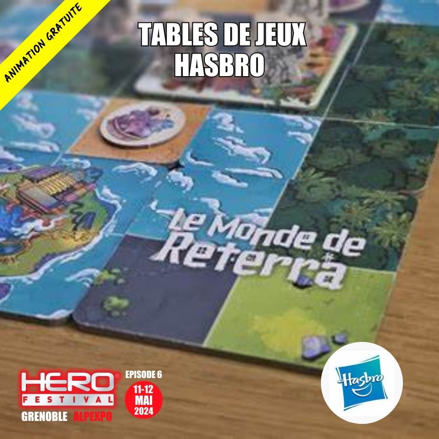 TABLES DE JEU HASBRO