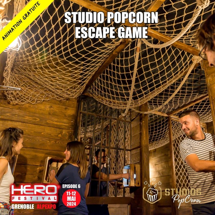 ESCAPE GAME STUDIO POPCORN