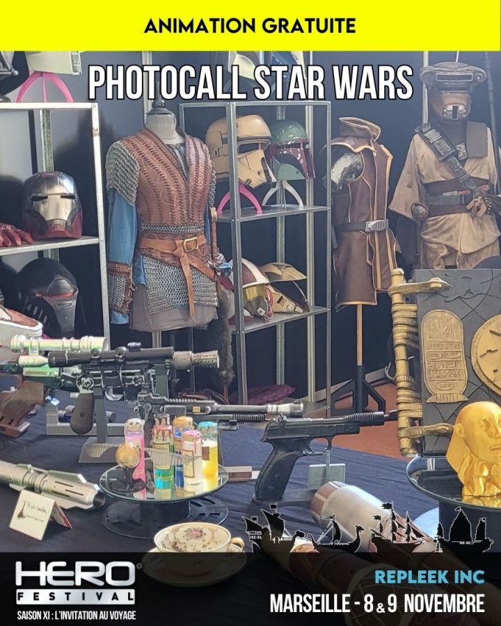 PHOTOCALL STAR WARS – REPLEEK.INC