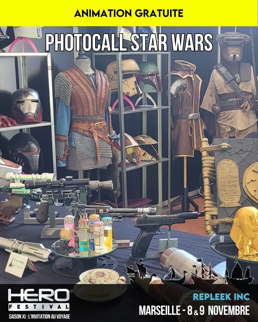 PHOTOCALL STAR WARS – REPLEEK.INC