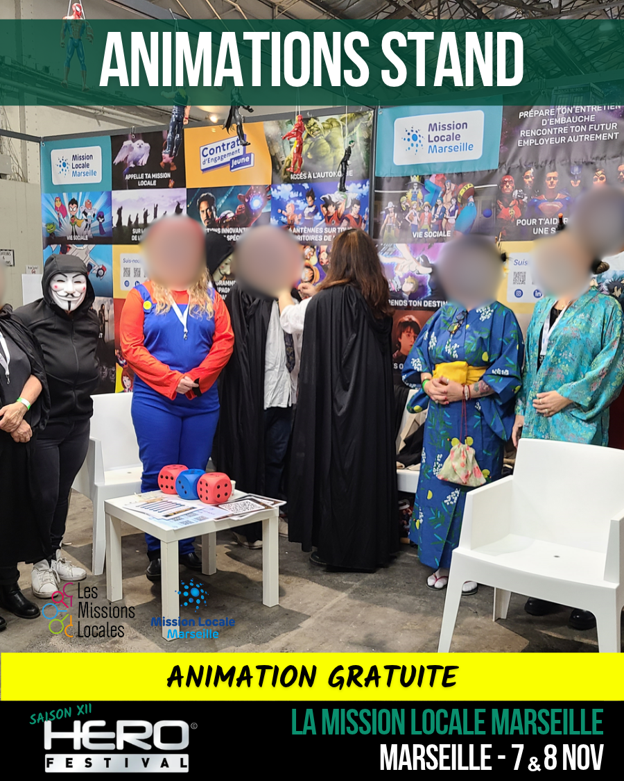 ANIMATIONS MISSION LOCALE DE MARSEILLE