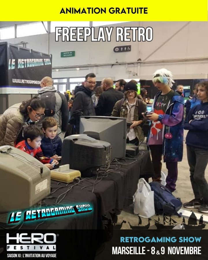 FREE PLAY – RETROGAMING SHOW