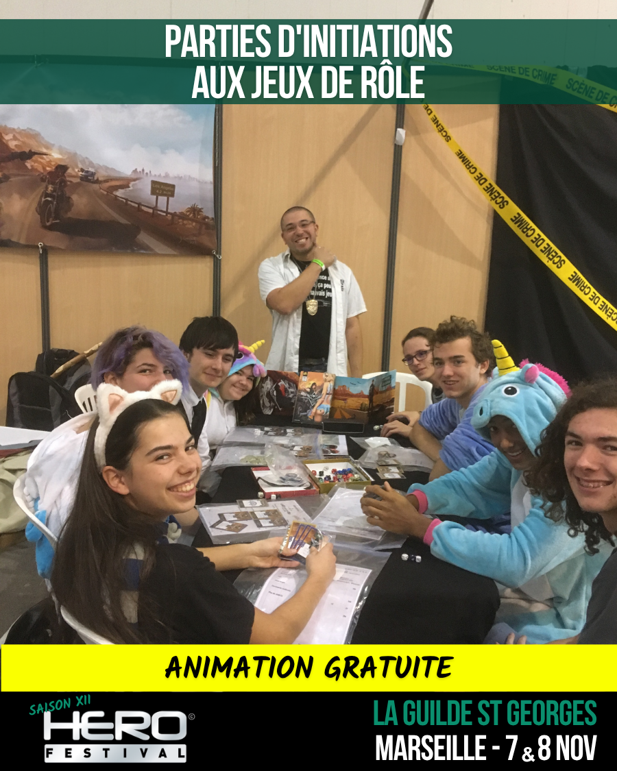 LA GUILDE SAINT GEORGES – JEUX DE RÔLES