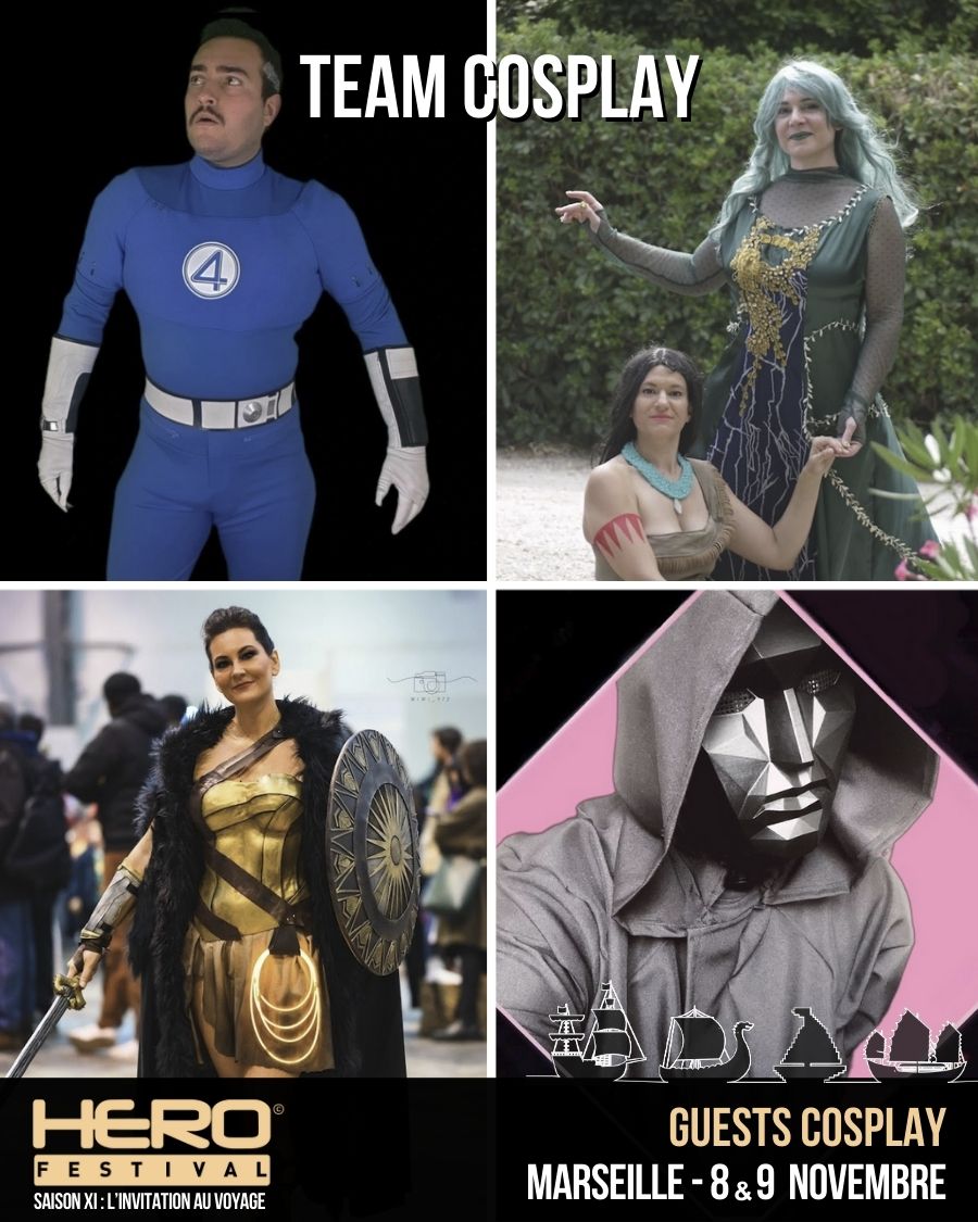 TEAM COSPLAY DU HEROFESTIVAL