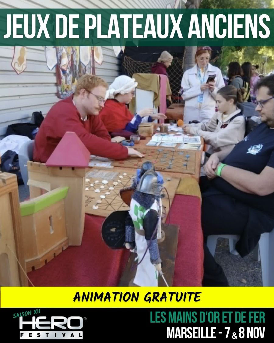 JEUX DE PLATEAUX ANCIENS