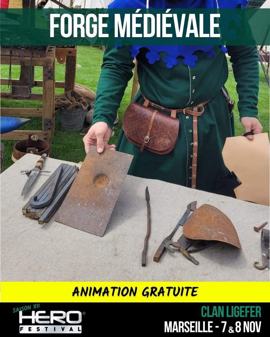 LE CLAN LIGEFER : Forge médiévale
