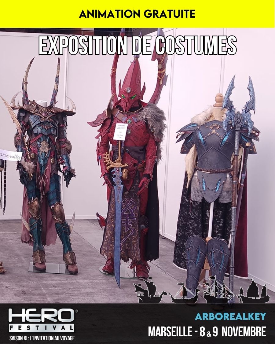 ARBOREALKEY – DÉCOUVREZ LES SECRETS DU COSPLAY !