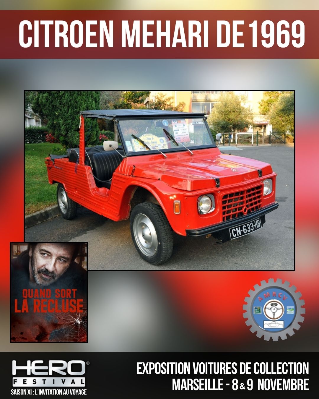 EXPOSITION VOITURES DE COLLECTION : Citroën Méhari