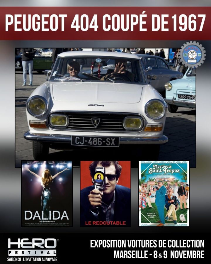 EXPOSITION VOITURES DE COLLECTION : Peugeot 404 Coupé (1967)