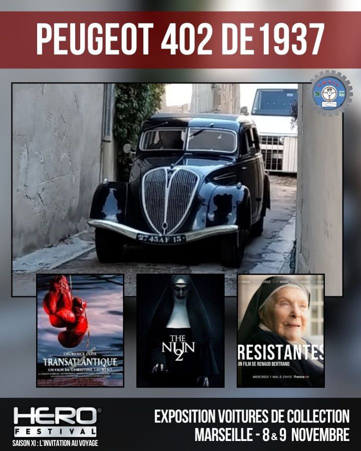 EXPOSITION VOITURES DE COLLECTION : Peugeot 402 (1937)