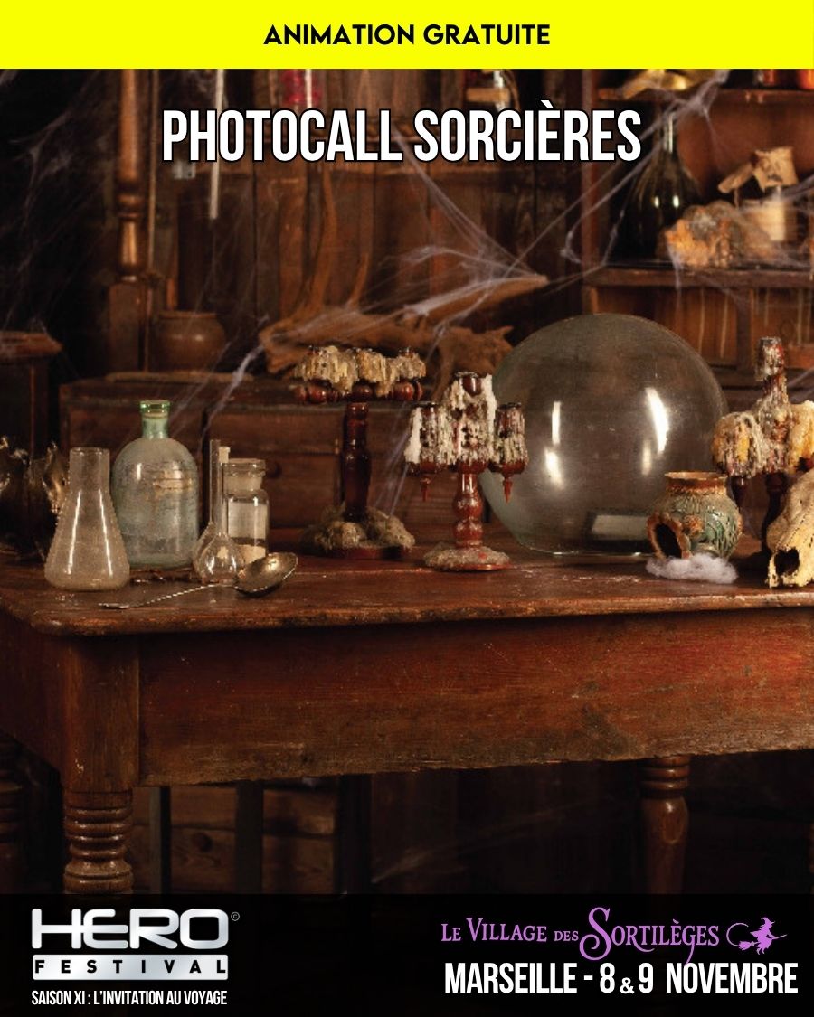 PHOTOCALL SORCIERES