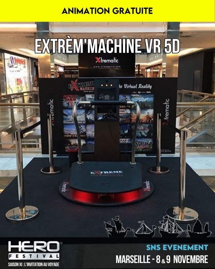 EXTREM’ MACHINE VR 5D BY SNS