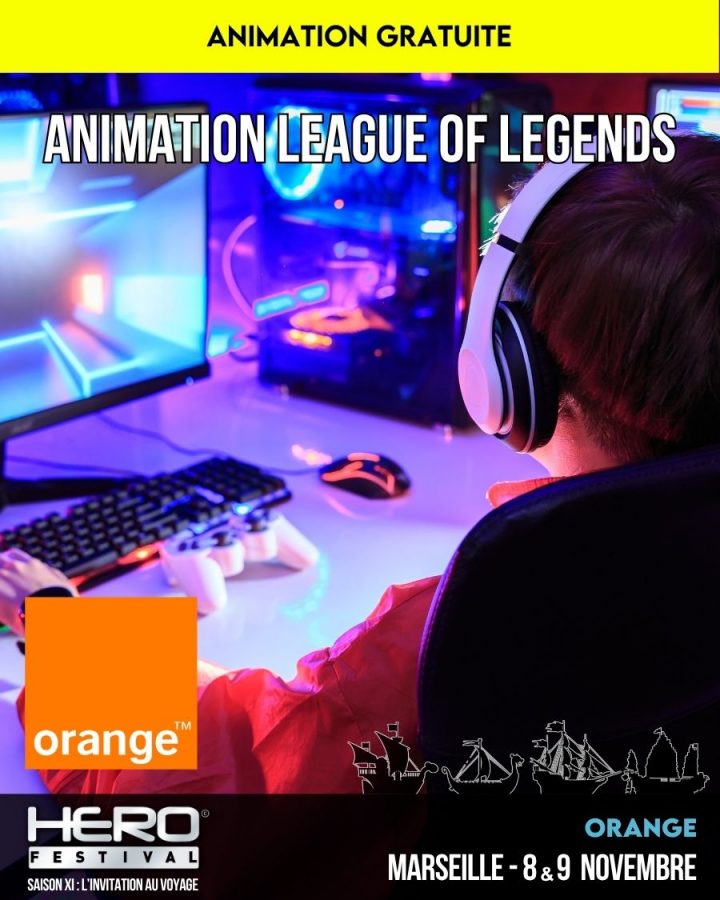 TOURNOI LEAGUE OF LEGENDS AVEC ORANGE
