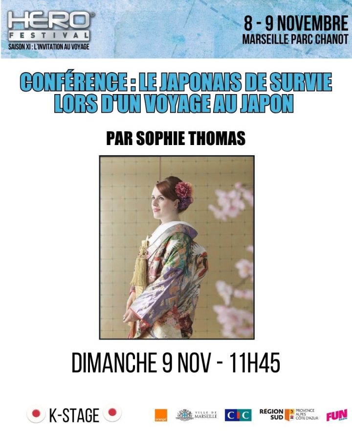 JAPONAIS DE SURVIE AU JAPON AVEC SOPHIE THOMAS