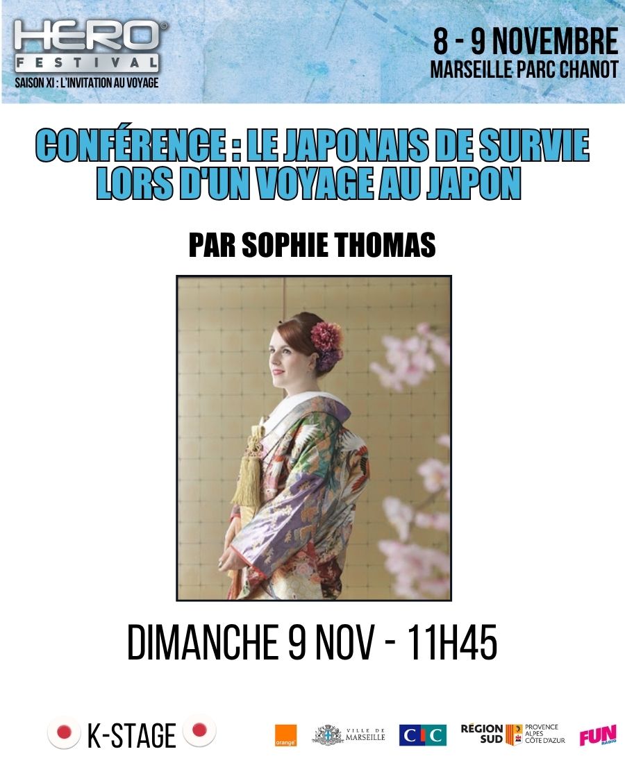 JAPONAIS DE SURVIE AU JAPON AVEC SOPHIE THOMAS