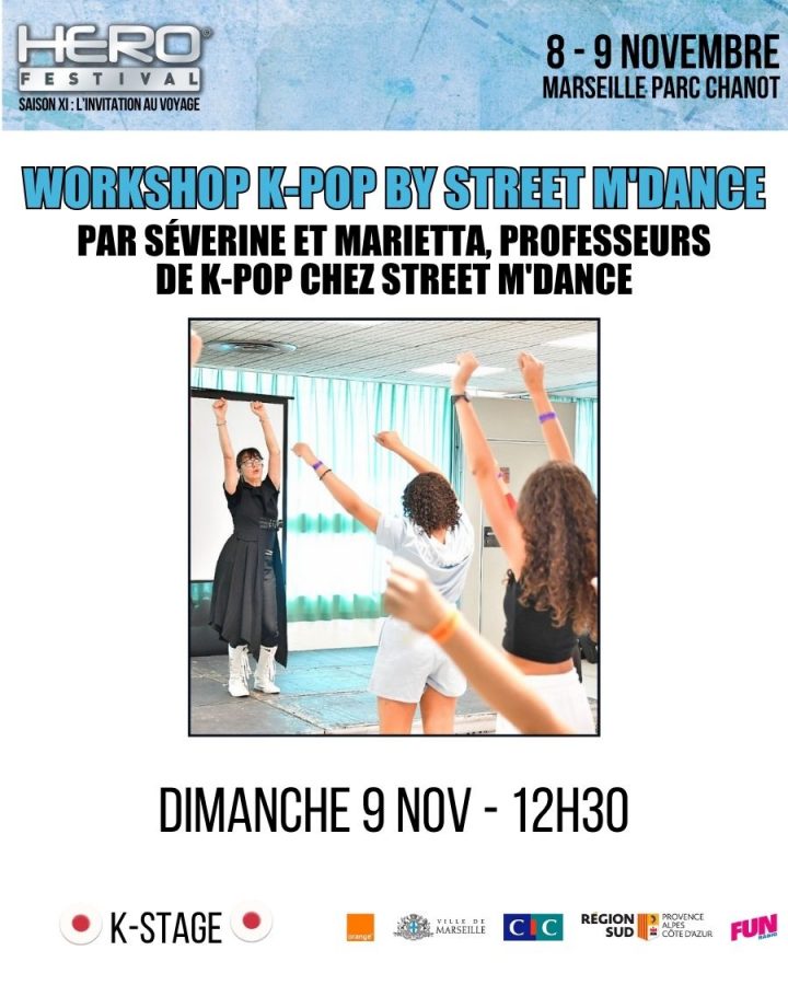 WORKSHOP K-POP & RANDOM DANCE AVEC STREETMDANCE
