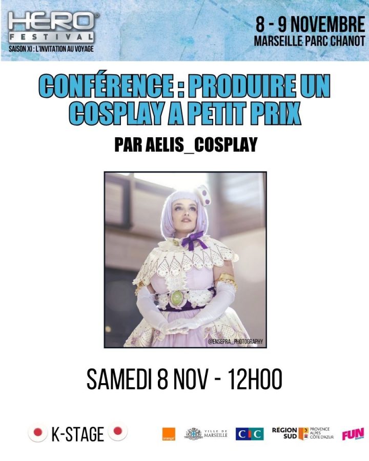 CONFÉRENCE AELIS – COSPLAY À PETIT BUDGET