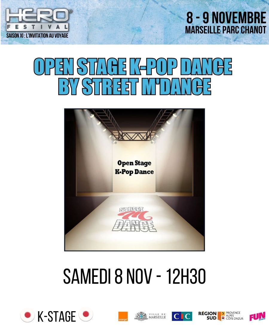 OPEN STAGE K-POP DANCE AVEC STREETMDANCE