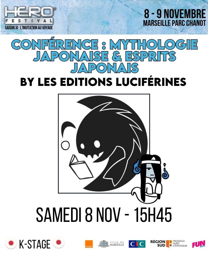 CONFÉRENCE : MYTHOLOGIE JAPONAISE & ESPRITS JAPONAIS BY LES ÉDITIONS LUCIFÉRINES