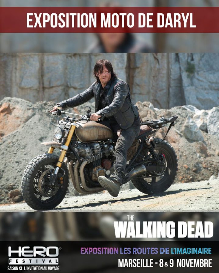 MOTO DE DARYL – THE WALKING DEAD