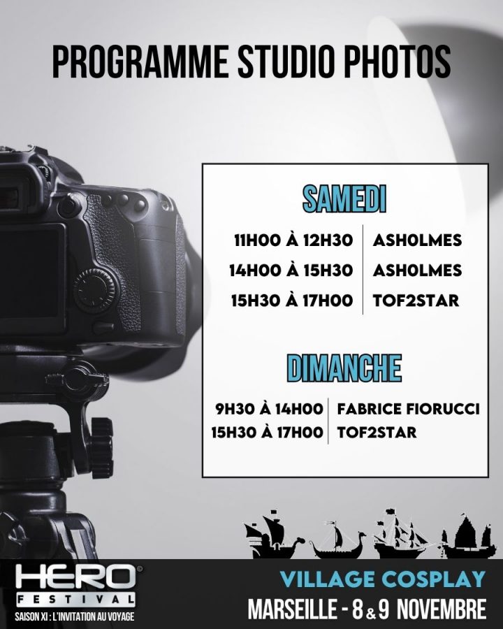 STUDIO PHOTOS COSPLAY