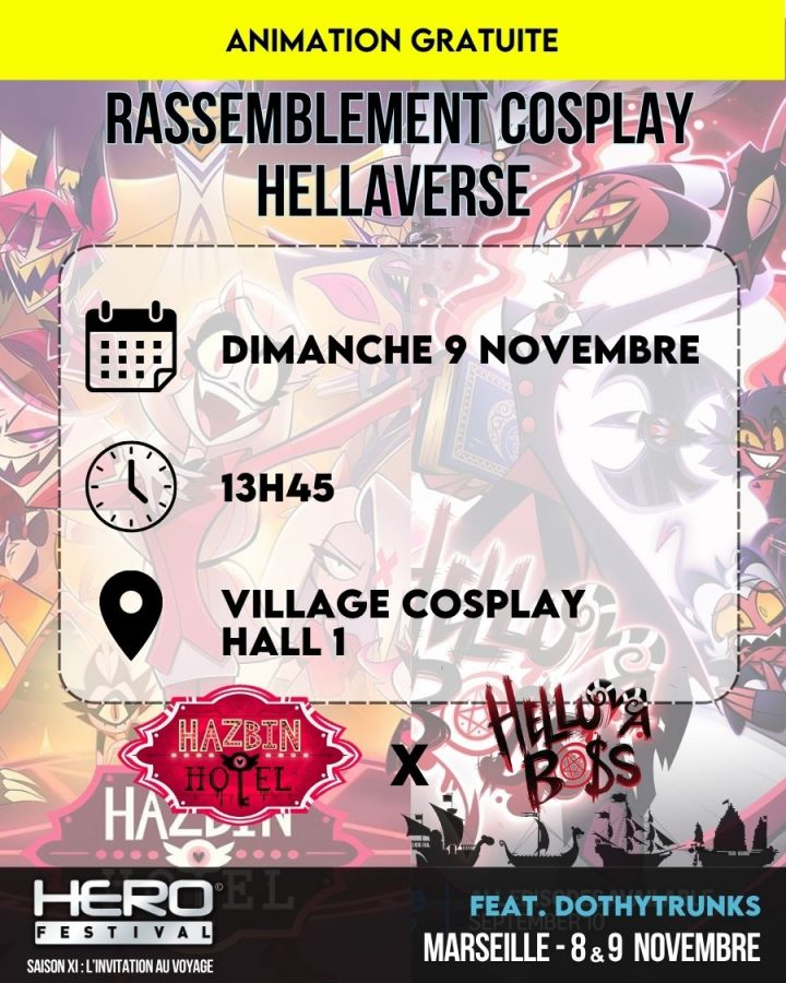 RASSEMBLEMENT HAZBIN HOTEL & HELLAVERSE
