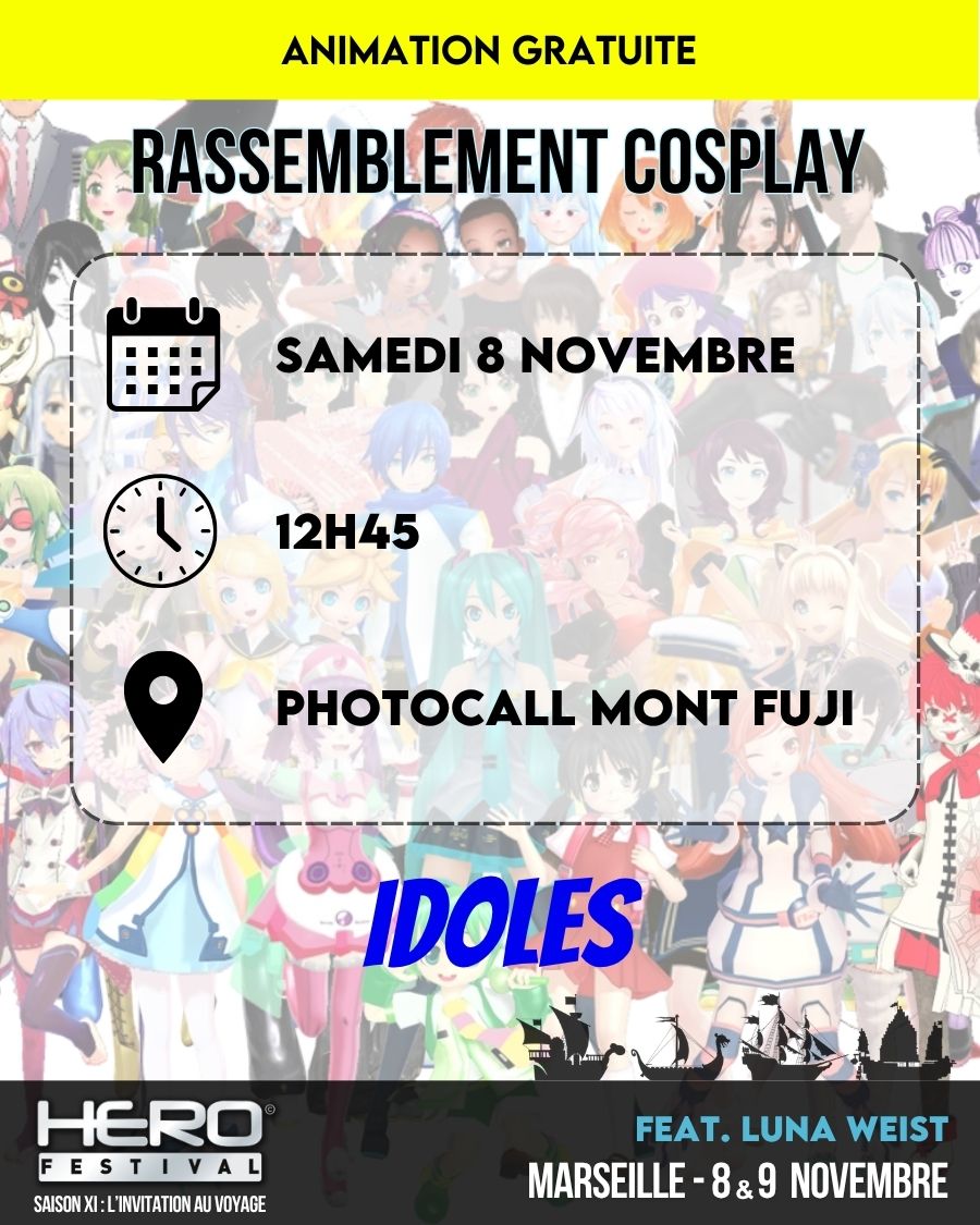 RASSEMBLEMENT COSPLAY IDOLES