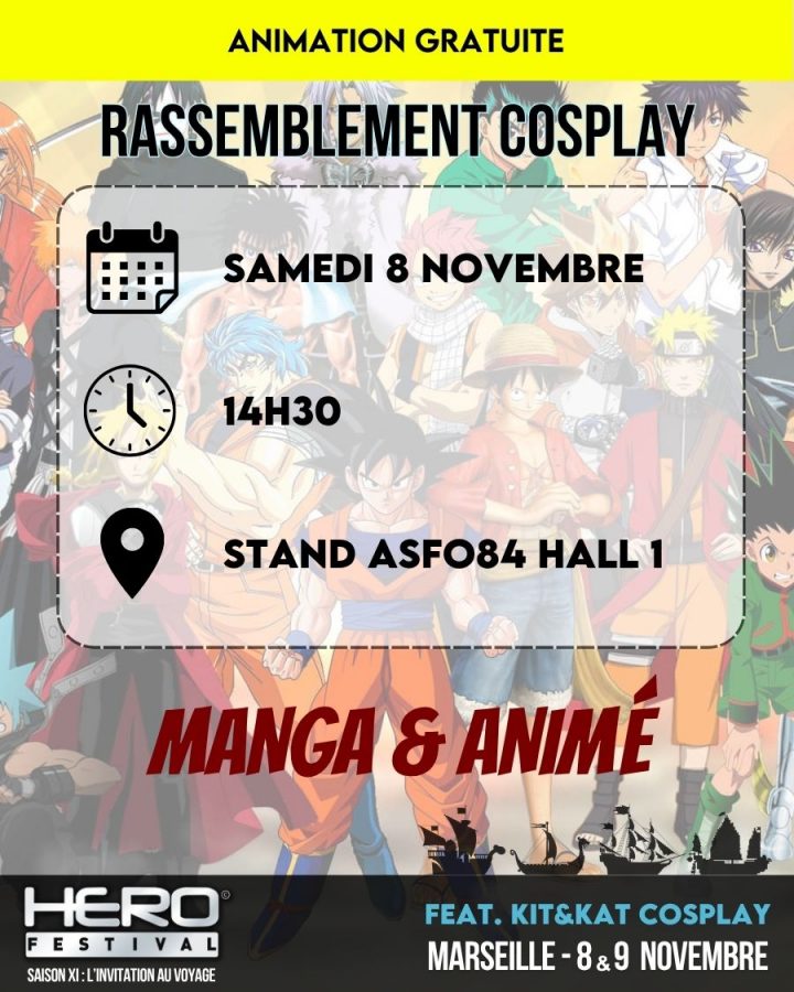 RASSEMBLEMENT MANGA & ANIMES