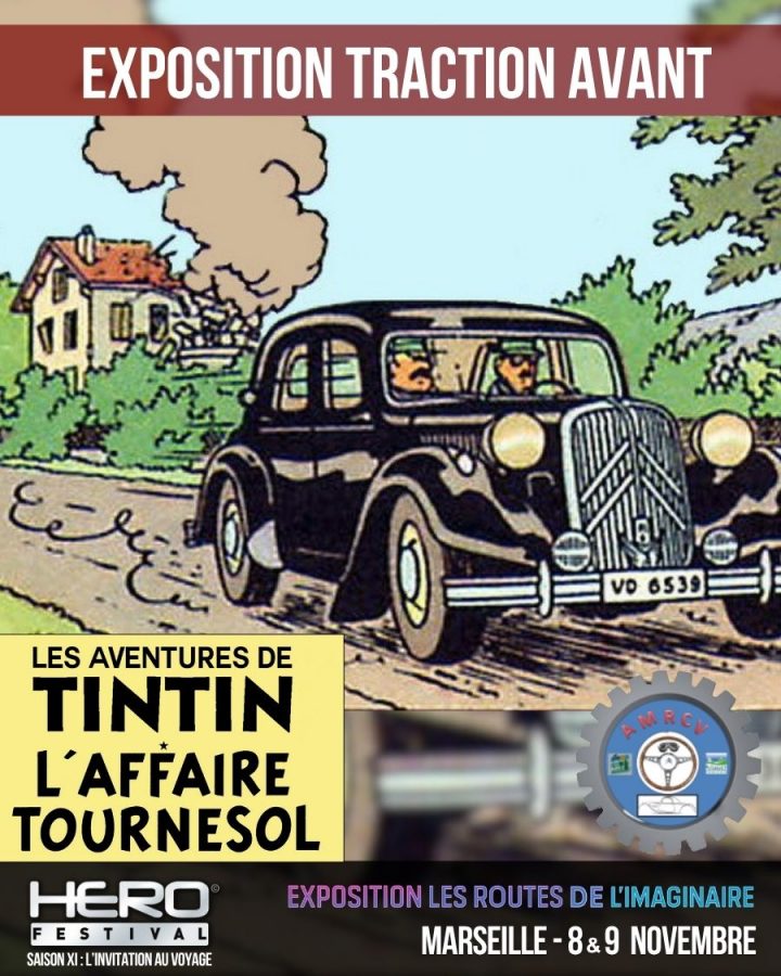 TRACTION AVANT – AFFAIRE TOURNESOL DE TINTIN
