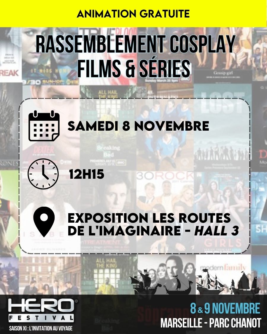 RASSEMBLEMENT COSPLAY FILMS & SÉRIES