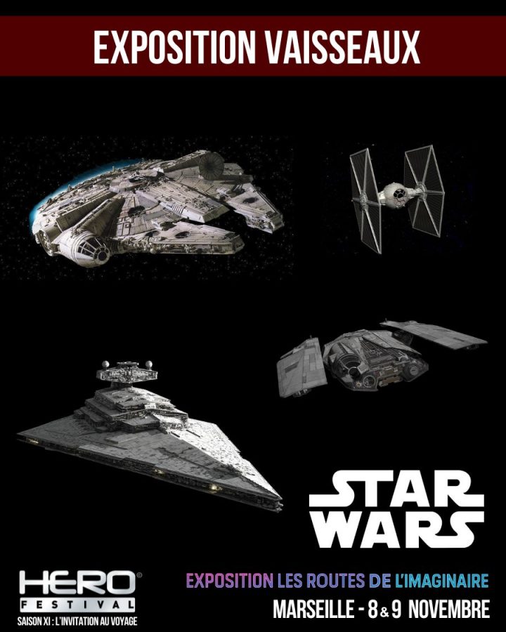LES VAISSEAUX LÉGENDAIRES – STAR WARS