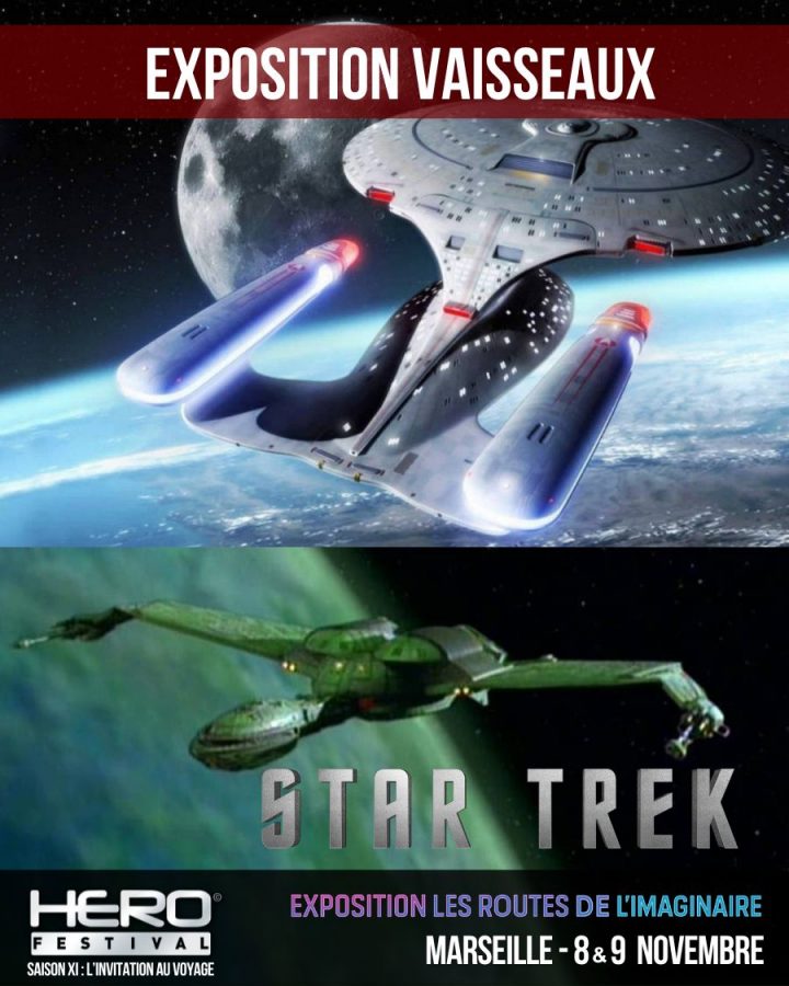 L’ENTERPRISE ET L’OISEAU DE PROIE KLINGON – STAR TREK