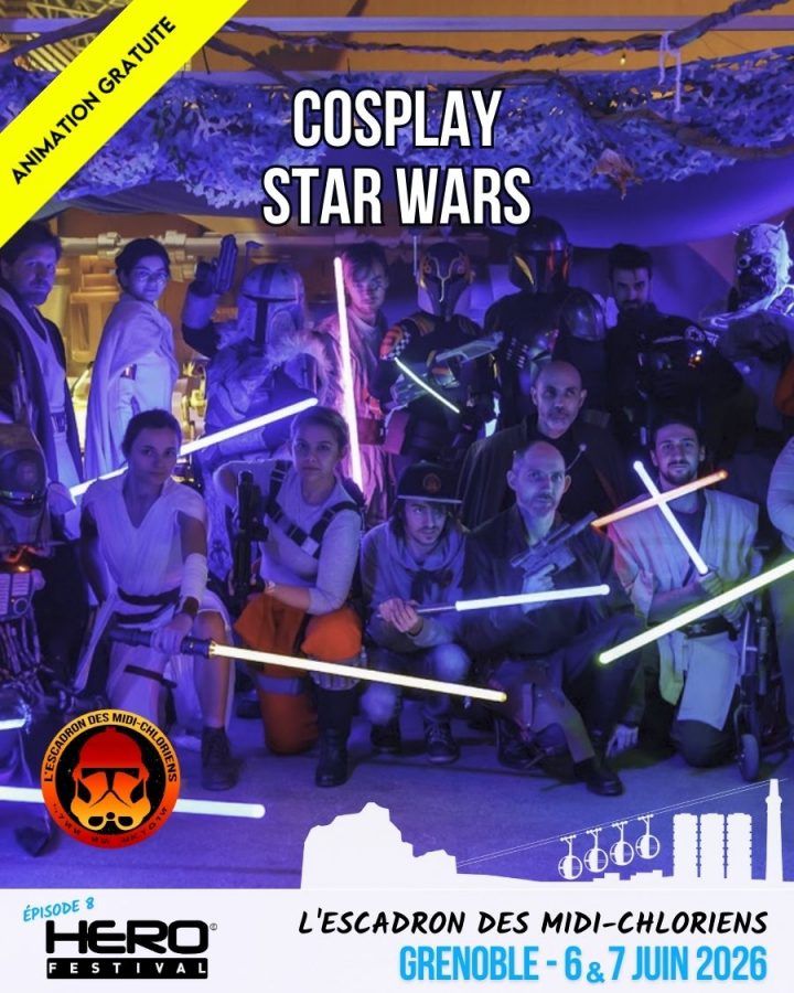 L&rsquo;ESCADRON DES MIDI-CHLORIENS – COSPLAY –