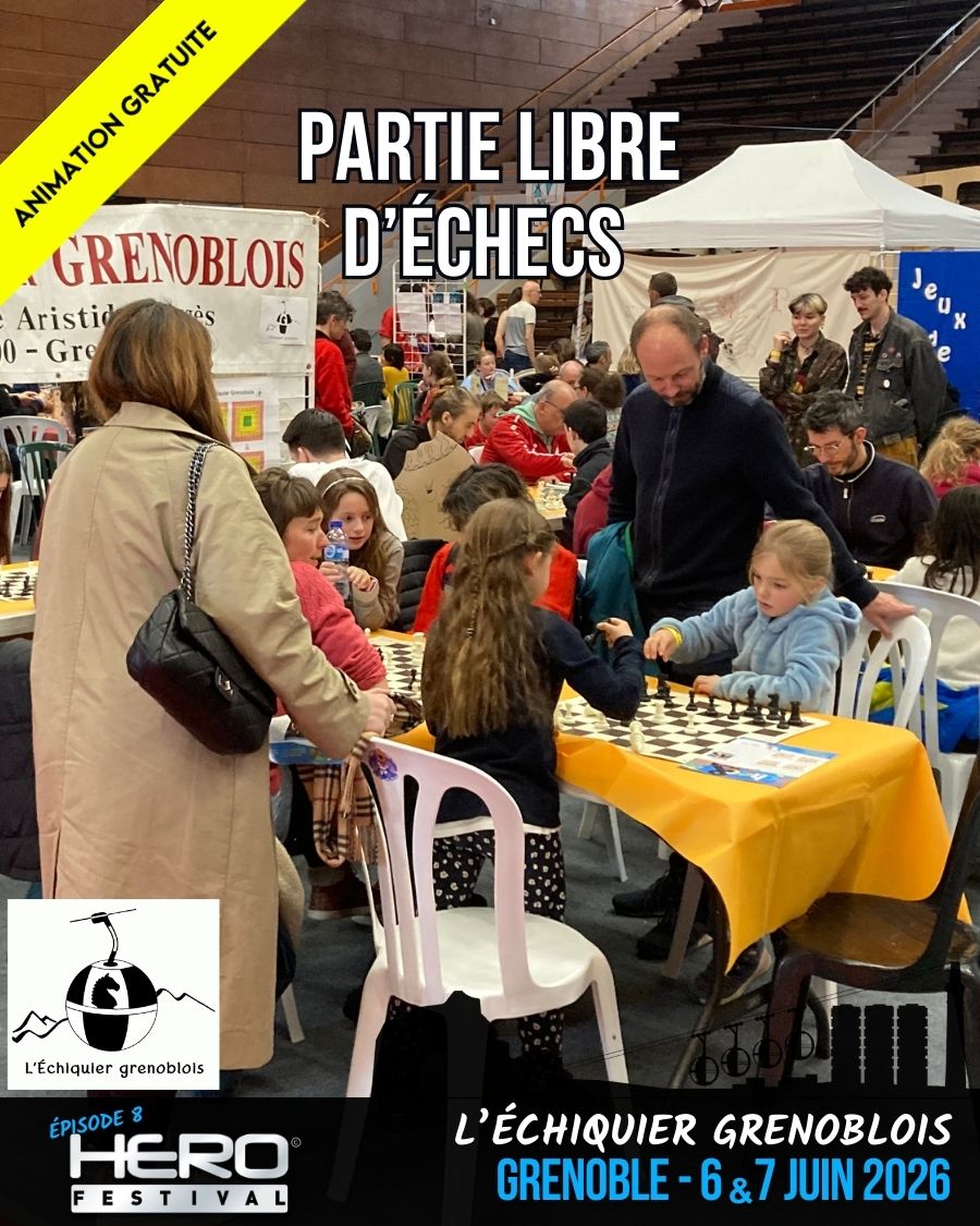 PARTIE LIBRE D’ÉCHECS