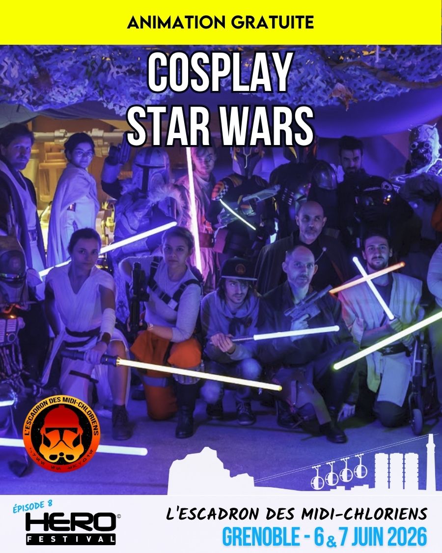 L&rsquo;ESCADRON DES MIDI-CHLORIENS – COSPLAY –