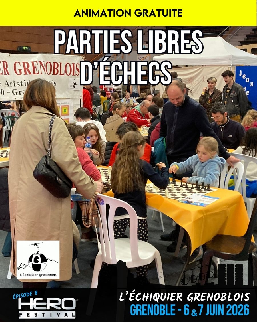 PARTIE LIBRE D&rsquo;ÉCHECS