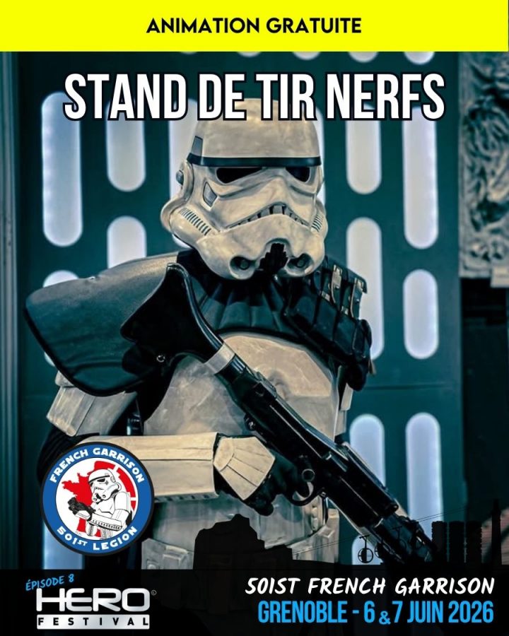 501ST FRENCH GARRISON – STAND DE TIRS NERF