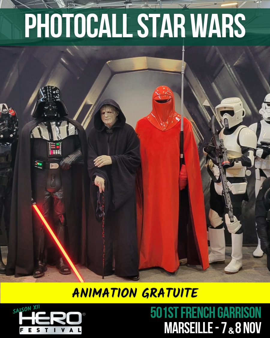 501ST FRENCH GARRISON – PHOTOCALL STAR WARS