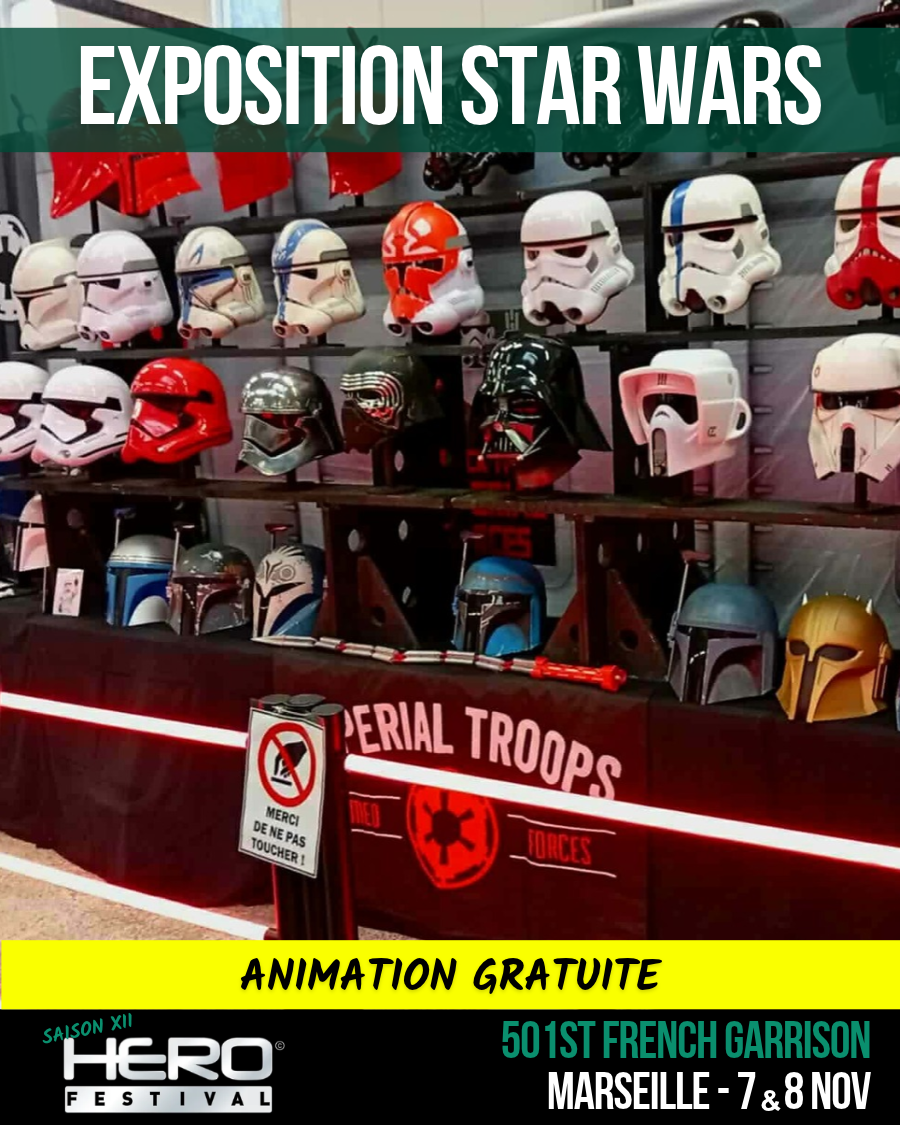 501ST FRENCH GARRISON – EXPOSITION STAR WARS
