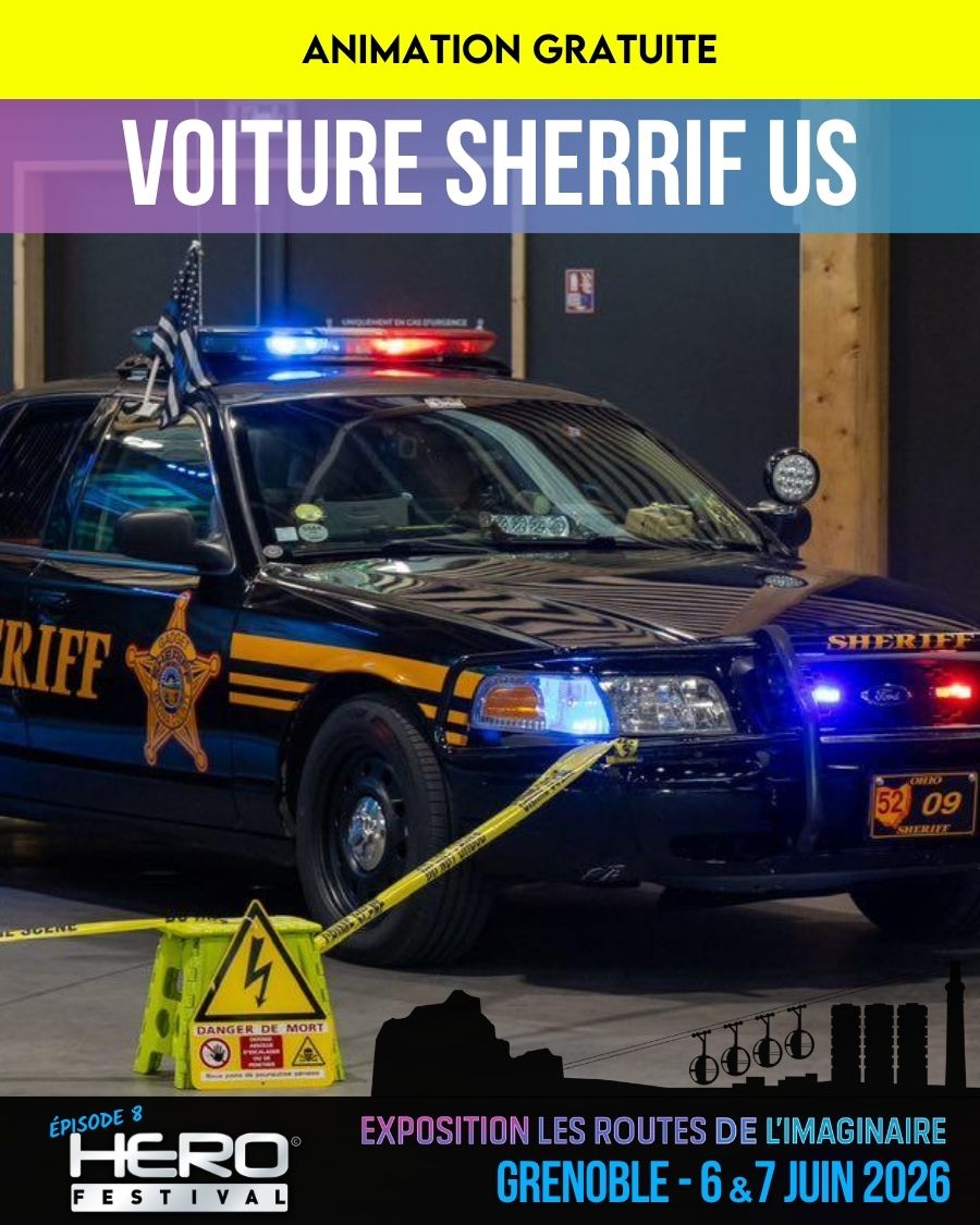 VOITURE DE SHERIFF US