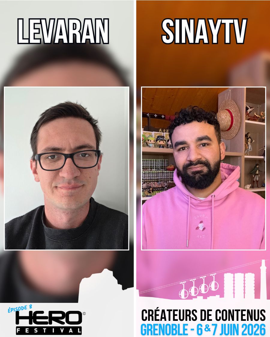 LEVARAN & SINAYTV AU HEROFESTIVAL GRENOBLE