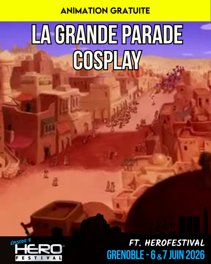 LA GRANDE PARADE DU HEROFESTIVAL GRENOBLE !