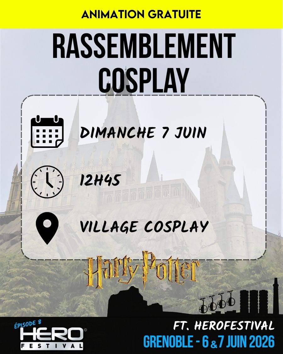 RASSEMBLEMENT COSPLAY : HARRY POTTER