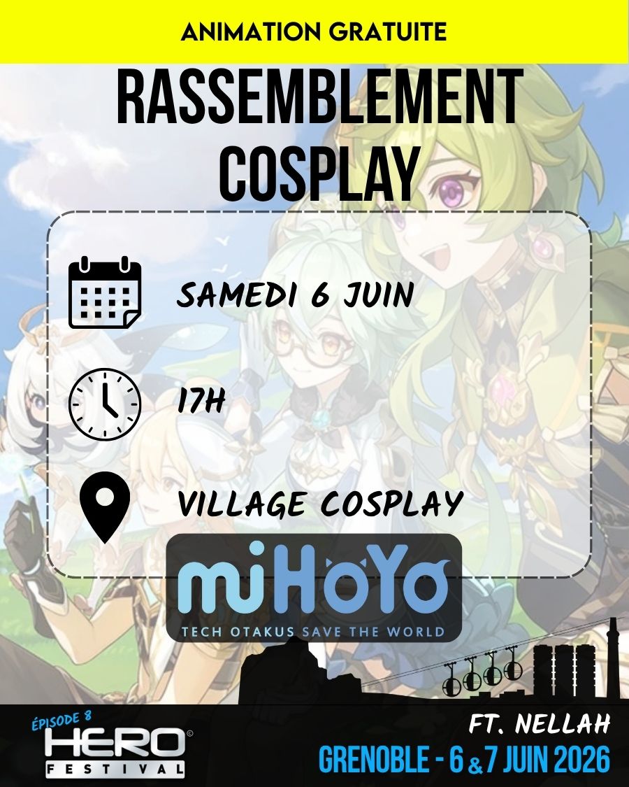 RASSEMBLEMENT COSPLAY : GENSHIN IMPACT